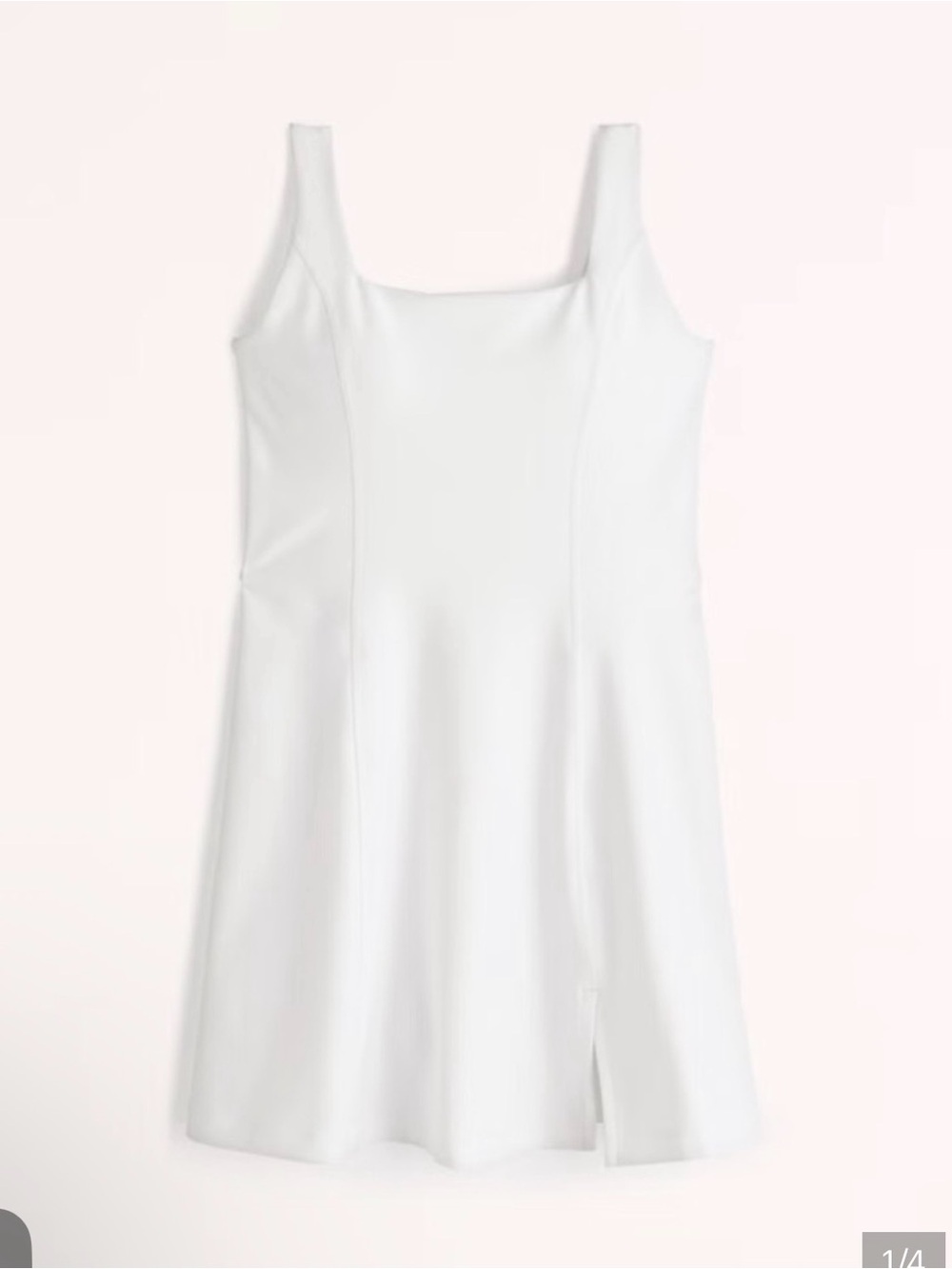 NWT Abercrombie & Fitch YPB White Tennis Dress S